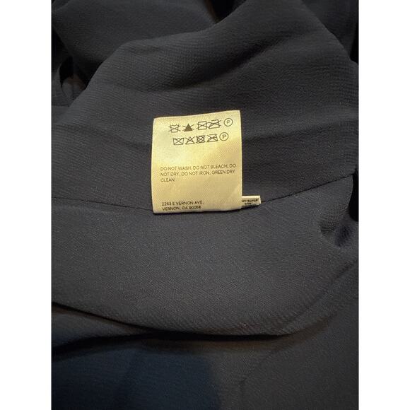 Reformation Igrid Strapless Navy Lined gown Size 4 Maxi - Picture 8 of 15